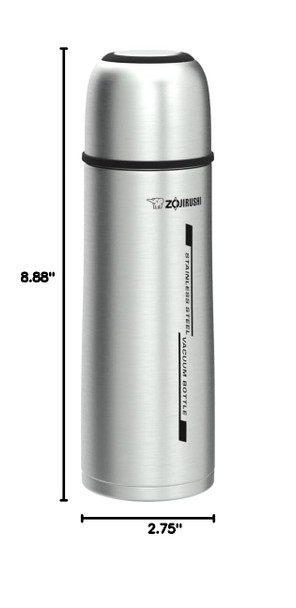 Zojirushi Stainless Steel Mug Stainless Silver 1.1 Pounds Stainless Steel