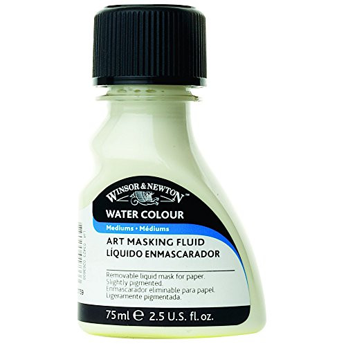 Winsor and Newton 75Milliliter Watercolor Art Masking Fluid Yellow Yellow