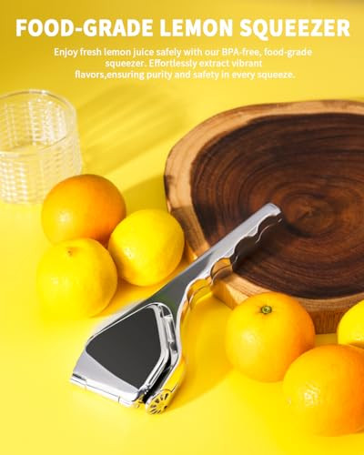 Bagrox Lemon Squeezer Stainless Steel Lemon Juicer Manual Juicer For Lemon Citrus Stainless Steel