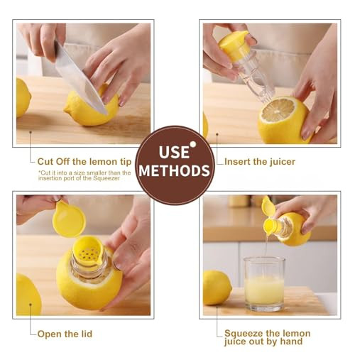 Thumlianyo Lemon Squeezer Twist Citrus Juicer 2 Pcs