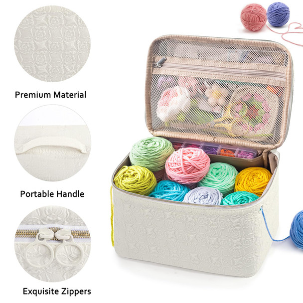 Mybagzing Cute Crochet Bag Organizer