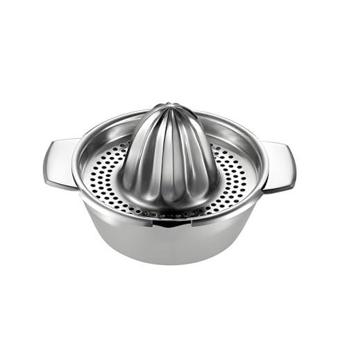 Pebipoo Lemon Orange Squeezer Manual Juicer Stainless Steel Citrus Juicer Hand Press Orange