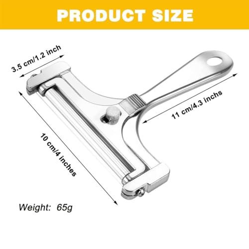 Yindeful Cheese Slicer With Stainless Steel Wire Stainless Steel