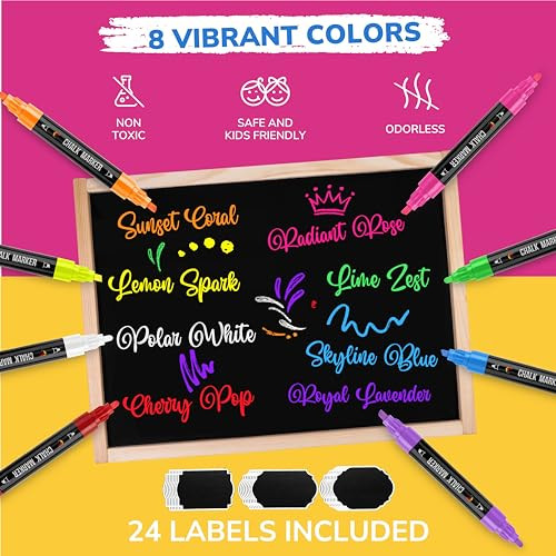 Zenacolor Liquid Chalk Markers