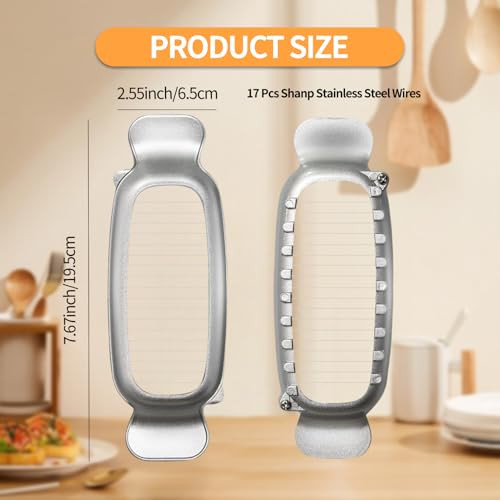 Ymkupe Butter and Cheese Slice Cutter Stainless Steel Multipurpose Butter And Cheese Stainless Steel