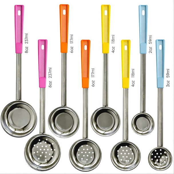 Joyserve Portion Control Serving Spoons 8 Oz 8 Piece