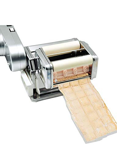 Shule Electric Pasta Maker With Motor Automatic Pasta Machine With Hand Crank