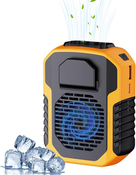 4In1 Clip On Waist Fan, Strong Airflow Portable Neck Fan HandsFree Mini Personal Cooling Fan 23H Long Working Time Prevent 4In1 Clip On Waist Fan, Strong Airflow Portable Neck Fan HandsFree Mini Personal Cooling Fan 23H Long Working Time Prevent