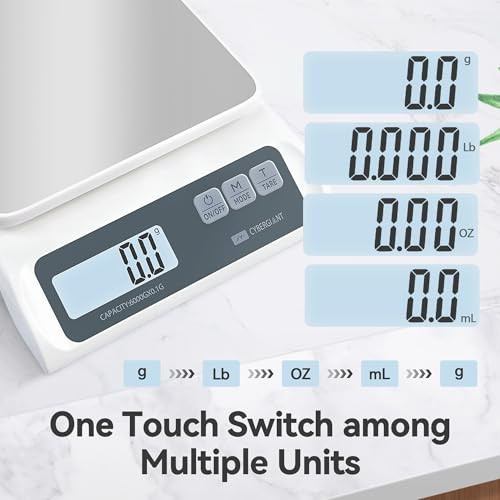 Cybergiant / Precision Digital Food Scale 13Lb Stainless Steel