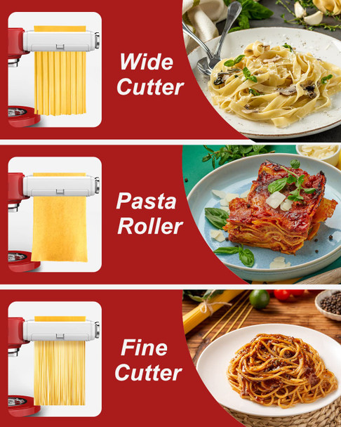 Newsets Pasta Maker Attachment For All Kitchenaid Mixers Noodle Maker Kitchen Aid