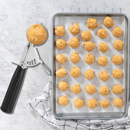 Saebye Cookie Scoop Set Ice Cream Scoop Set Cookie Scoops For Baking Stainless Steel