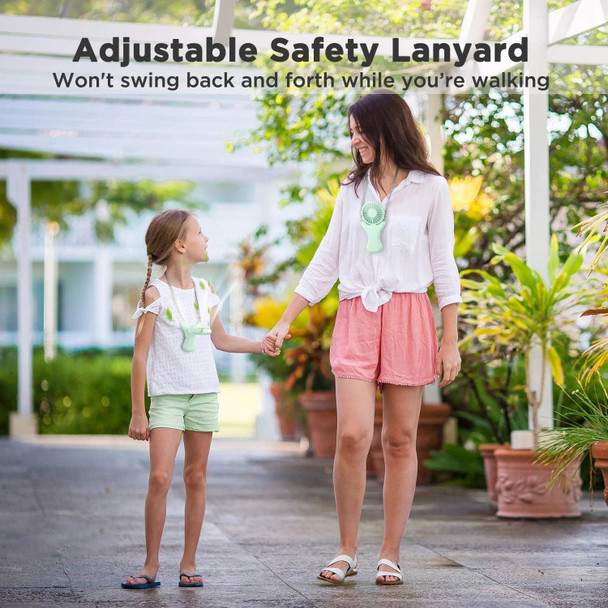 Outxe Personal Necklace Mini Fan 3000Mah HandsFree Portable Fan Usb 3 Settings, Folding Electric Cooling Fan Handheld Fan Outxe Personal Necklace Mini Fan 3000Mah HandsFree Portable Fan Usb 3 Settings, Folding Electric Cooling Fan Handheld Fan