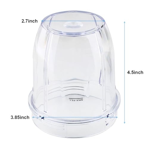 Lmei Parts Cup With Sip and Seal Lid Compatible With Ninja 12Oz 2 Pack