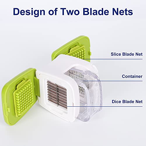 Wisekoti Updated Garlic PressandPeeler Set Convenient Dicing And Slicing. Chopper Masher and