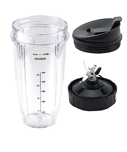 Tjpoto Cup And Extractor Blade Assembly Bl45030 Bl45130 Bl45630 Bl45530 Regular Type 24Oz