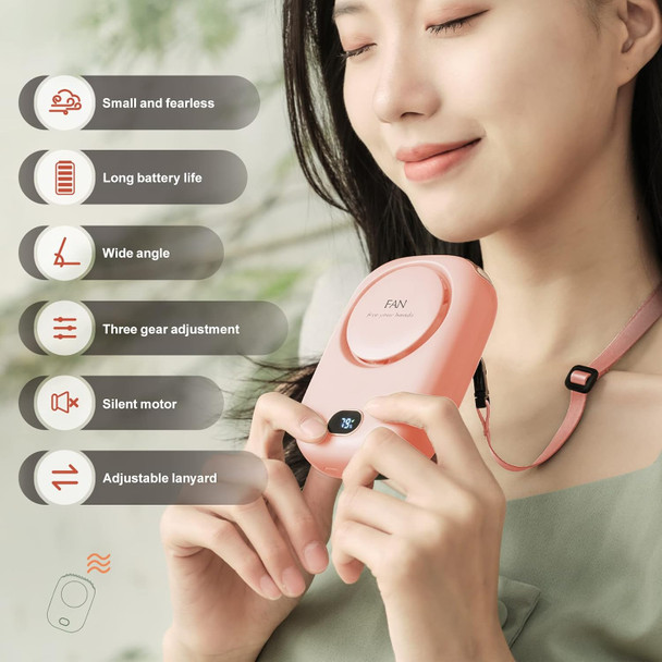 2 Pack Portable Neck Fan, Hanging Neck Fan Hands Free With Adjustable Lanyard And Bracket, Usb Rechargeable Bladeless Mini Fans 2 Pack Portable Neck Fan, Hanging Neck Fan Hands Free With Adjustable Lanyard And Bracket, Usb Rechargeable Bladeless Mini Fans