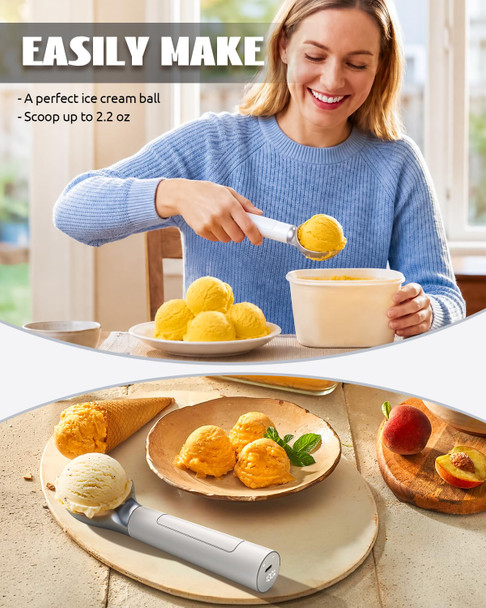 Forvioder Heated Ice Cream Scoop