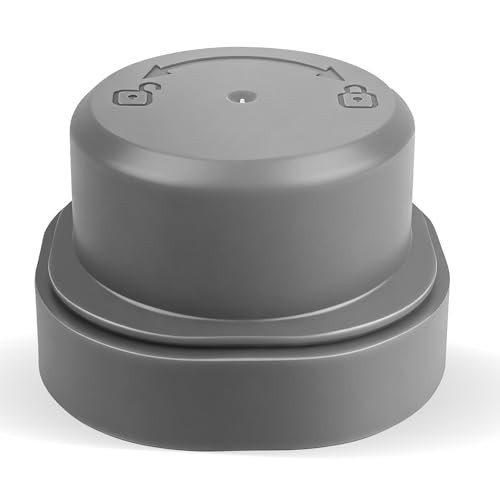 Houlishu Ninja Blast Portable Blender Blade Cover And Container Lid Set Compatible Gray