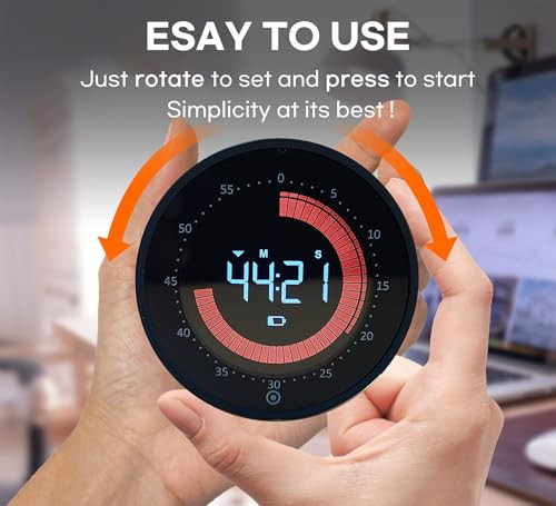 Creaviva Visual Digital Timer Red