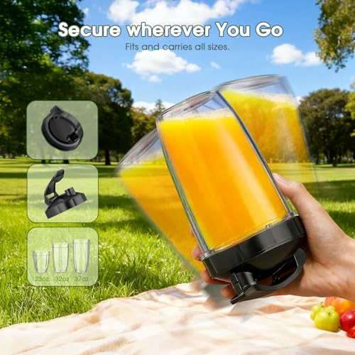 HDuka Smoothie Blender 25000 Rpm Portable Blender For Smoothies Countertop Blenders For 37Oz