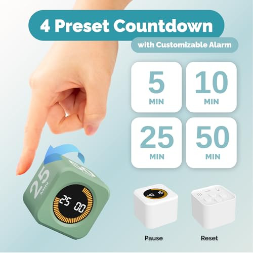 Kadams Visual Timer For Kids Green