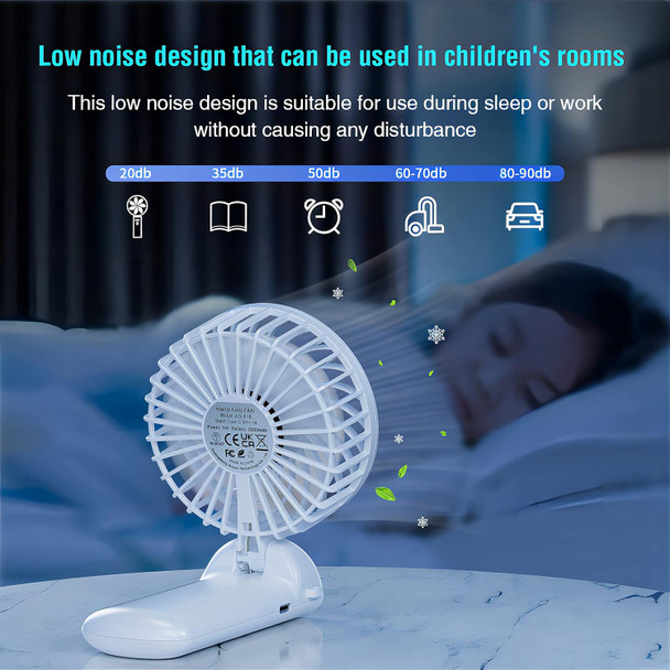 Handheld Fan, Mini Portable Fan With Lanyard,4 Speeds Level Personal Fan, 180 Degree Foldable Desk Fan For Travel Outdoor Office Handheld Fan, Mini Portable Fan With Lanyard,4 Speeds Level Personal Fan, 180 Degree Foldable Desk Fan For Travel Outdoor Office