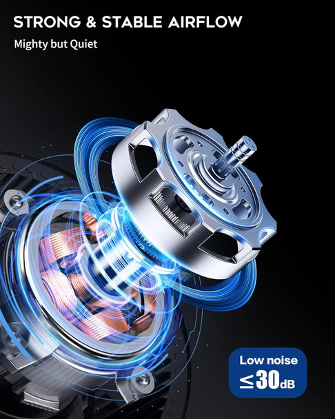 Portable Camping Fan, Small Tent Fan With Hanging Hook, 40 Working Hours Rechargeable Usb Battery Fan With Led Lights For Desk Portable Camping Fan, Small Tent Fan With Hanging Hook, 40 Working Hours Rechargeable Usb Battery Fan With Led Lights For Desk