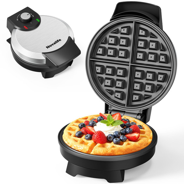 Novalife Waffle Maker 7 Stainless Steel