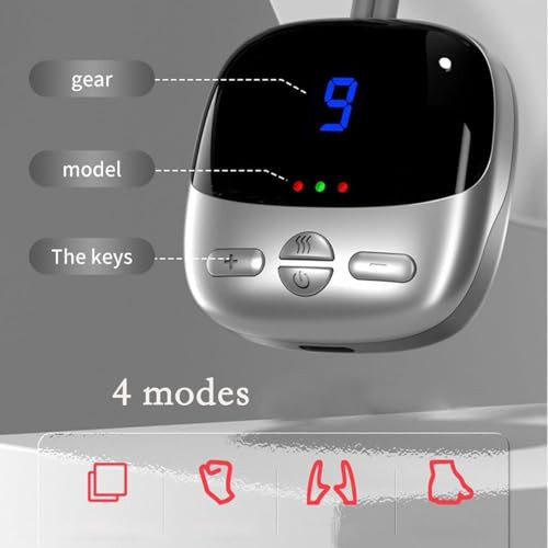 Yonars Neck Massager Ems Training Device Stimulator Muscle Powered For Muscle Conditioning