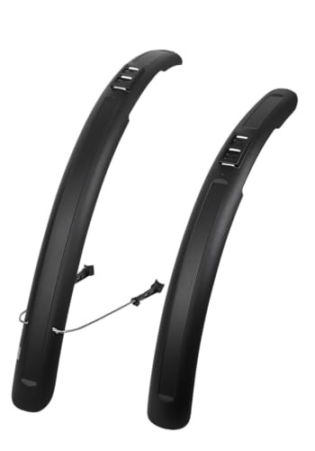 Zefal Trail 65 Mudguard Set Black 700C/26/27.5/29 Black