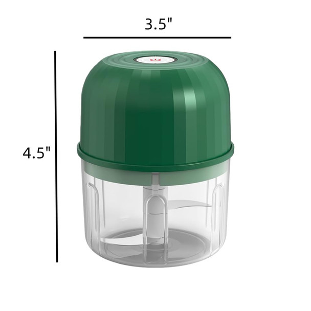 Hjhovexy Portable Wireless Food Processor Mini Electric Garlic Chopper For Vegetables Nuts