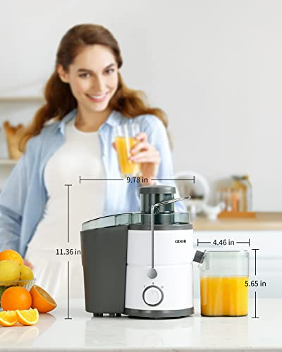 Gdor Juicer Machine 3 800W White