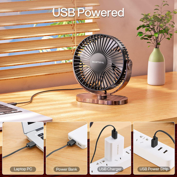 Smartdevil Usb Small Desk Fan, 3 Speeds Portable Desktop Table Fan, 90° Adjustment Personal Mini Fan, Quiet Operation, For Home Smartdevil Usb Small Desk Fan, 3 Speeds Portable Desktop Table Fan, 90° Adjustment Personal Mini Fan, Quiet Operation, For Home