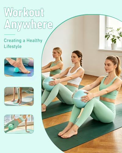 Wakoud Pilates Kit Pilates Equipment Set Pilates Accessories Kit With Wrist Weights 20 Pcs