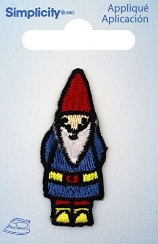 Wrights 1931260001 Gnome IronOn Applique