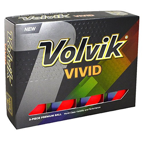 Volvik Vivid Red (One Dozen Red
