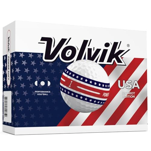 Volvik Patriot Edition Golf Balls (Power Soft