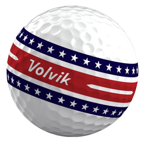 Volvik Patriot Edition Golf Balls (Power Soft