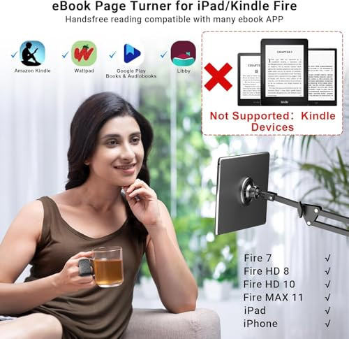 Locthal Scrolling Ring Remote For Tiktok Youtube Instagram Scroller Page Turner Clicker
