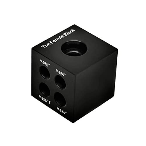 Hireko The Ferrule Block (Ferrule Installation Tool And Shaft Tip And Butt Black