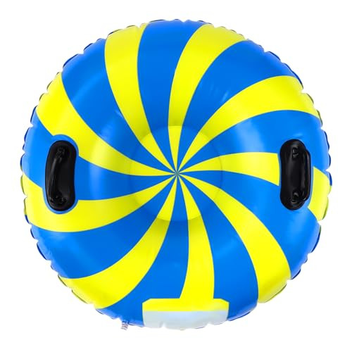 Vertintong Large 35 Inflatable Snow Tube Sled For Adults Christmas Snow Sled