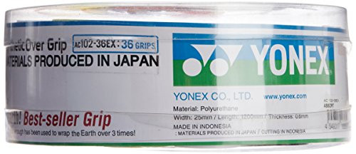 Yonex Ac10236Ex Wet Super Grap Assorted 36 Pieces