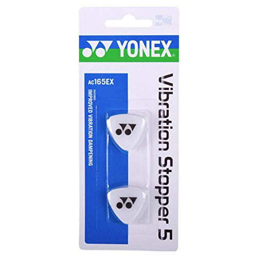 Yonex Tennis Vibration Stopper 5 Improved Vibration Dampening White White