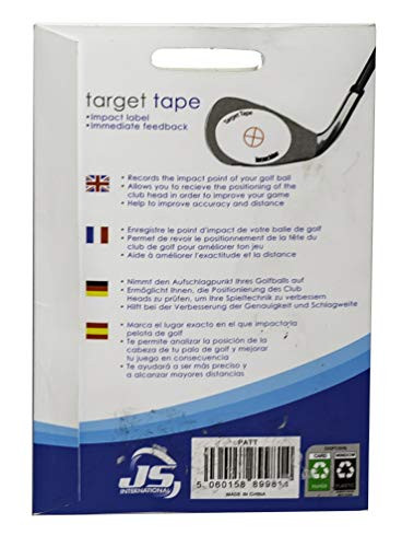 Longridge Unisex Adult Target Tape White