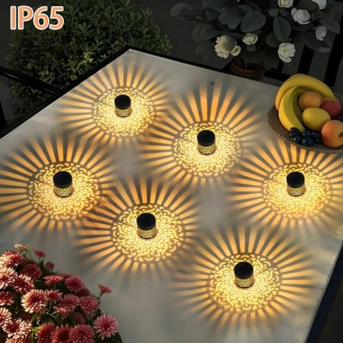Uniqus Likarel Solar Mandala Light Outdoor Solar Fences Light Outdoor Led Solar