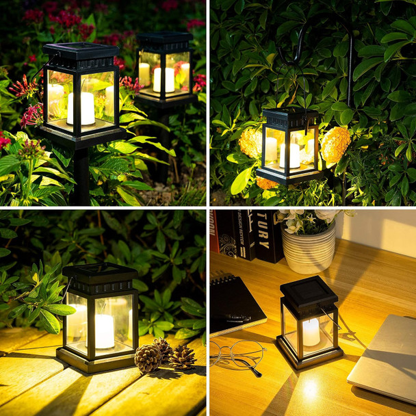 Solpex Solar Pathway Lights 8 Pack Led Outdoor Hanging Lanterns Solar Lights With Stake For Walkway, Ip64 Waterproof Decorative Solpex Solar Pathway Lights 8 Pack Led Outdoor Hanging Lanterns Solar Lights With Stake For Walkway, Ip64 Waterproof Decorative