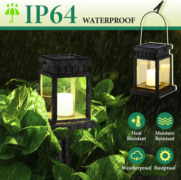 Solpex Solar Pathway Lights 8 Pack Led Outdoor Hanging Lanterns Solar Lights With Stake For Walkway, Ip64 Waterproof Decorative Solpex Solar Pathway Lights 8 Pack Led Outdoor Hanging Lanterns Solar Lights With Stake For Walkway, Ip64 Waterproof Decorative