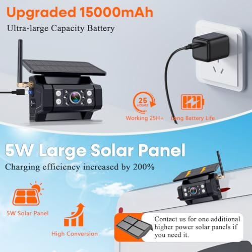 Yakry Wireless Backup Camera Magnetic For Truck: 1 Minute Easy Install Hd 5 Inch