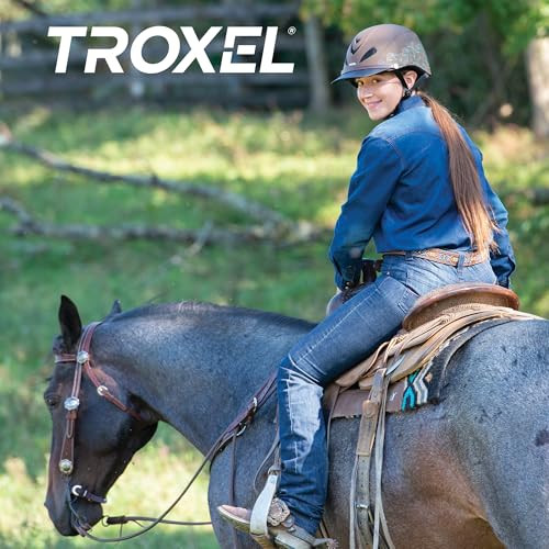 Troxel Dakota Trail Horse Riding Helmet LowProfile Light Adjustable Design Safety Horseback