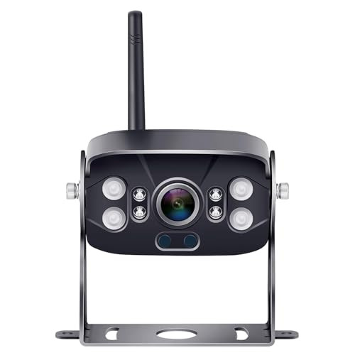 Yakry Y83 Backup Camera 1080P For Monitor With Record Function Waterproof Ip69K(Must 7 Inch